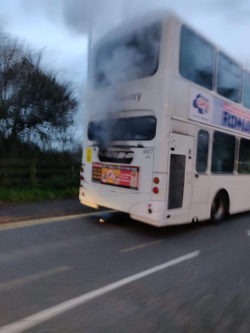 bus fire