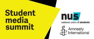 This years Student Media Summit logo Photo: NUS/Amnesty International