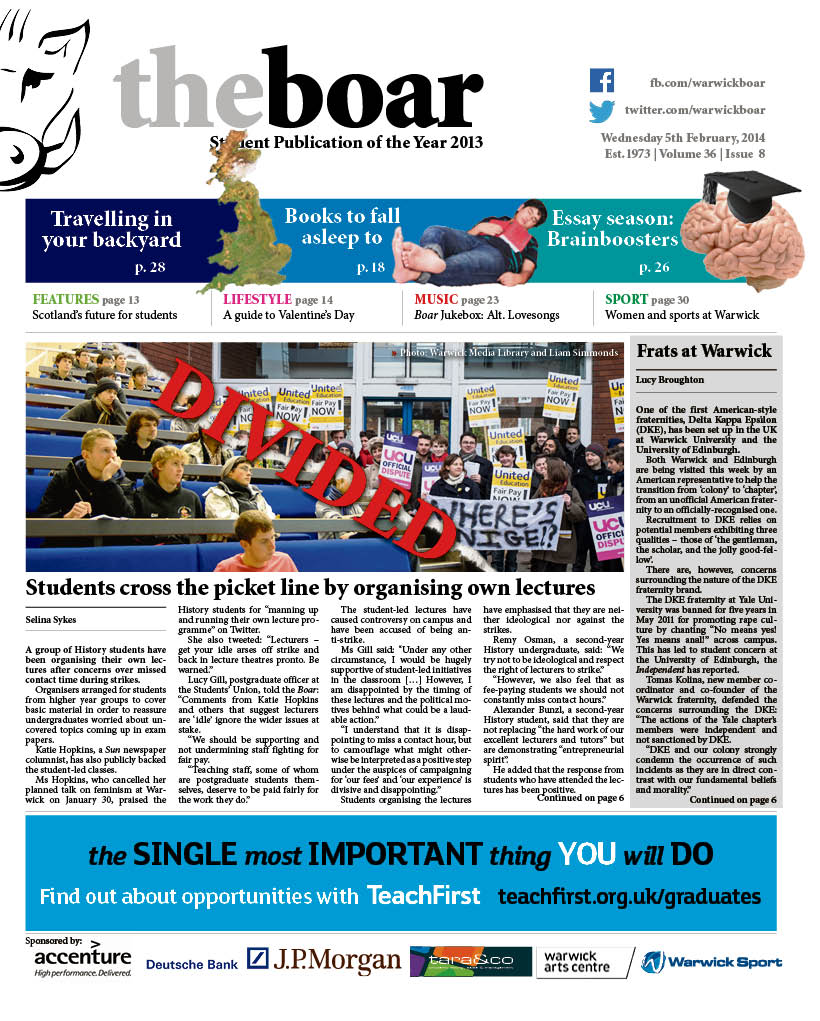 Front page
