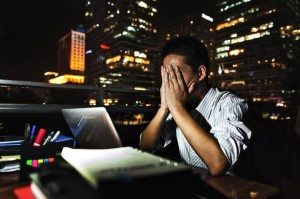Working too hard for too long? In certain sectors, interns often stay in the office past midnight.