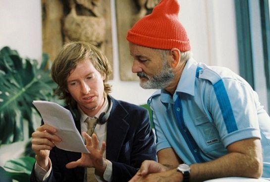 Bill Murray and Wes Anderson