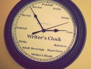 writing clock