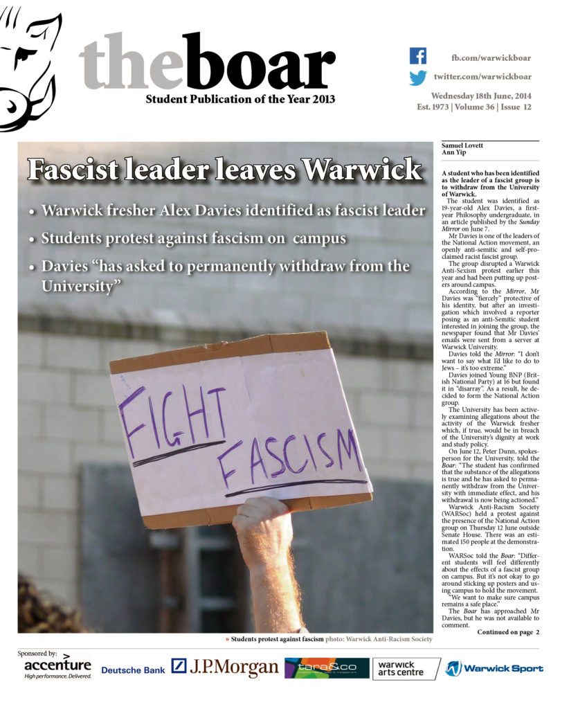 Front page