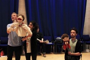 The Avenue Q cast are the quadruple threat as they sing, dance, act and operate puppets! 