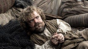 Tyrion sadly spends most of the episode unable to speak. Photo: HBO and Helen Sloan