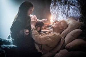 Maester Aemon is allowed a dignified exit. Photo: Helen Sloan, HBO, and Sky