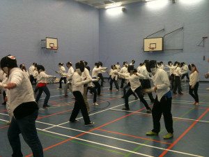 fencing training sesh