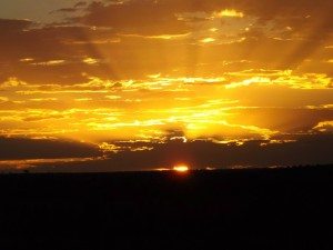 Sunset at Alice Springs