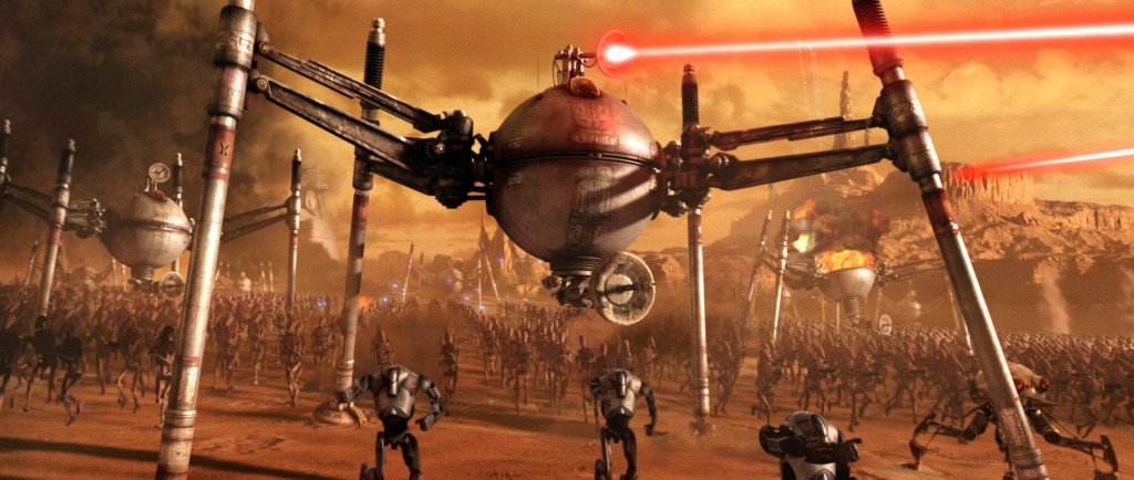 CGI in Attack of the Clones. Image: Lucasfilm