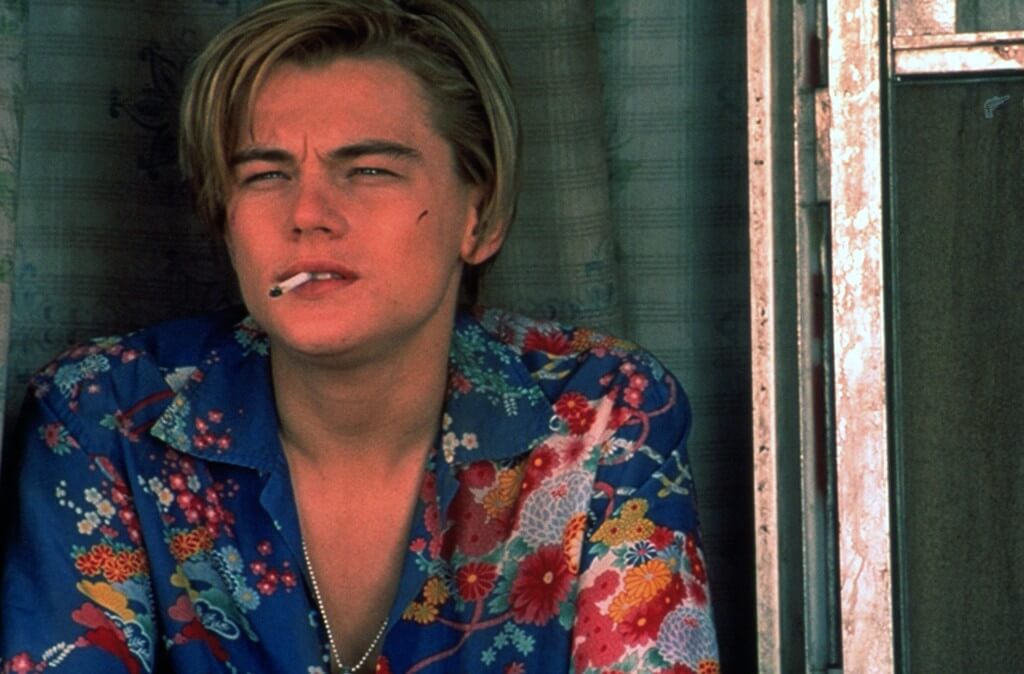 Romeo (Leonardo DiCaprio) in WILLIAM SHAKESPEARE'S ROMEO + JULIET. Image: 20th Century Fox