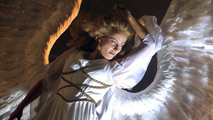 Emma Thompson in "Angels in America". Image: HBO