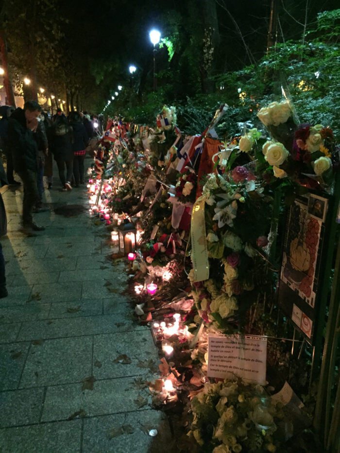 paris memorial tribute bataclan november 2015 france terror