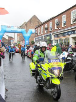 The Tour de Yorkshire was enthusiastically supported all weekend. Image: Geograph.co.uk/Martin Dawes