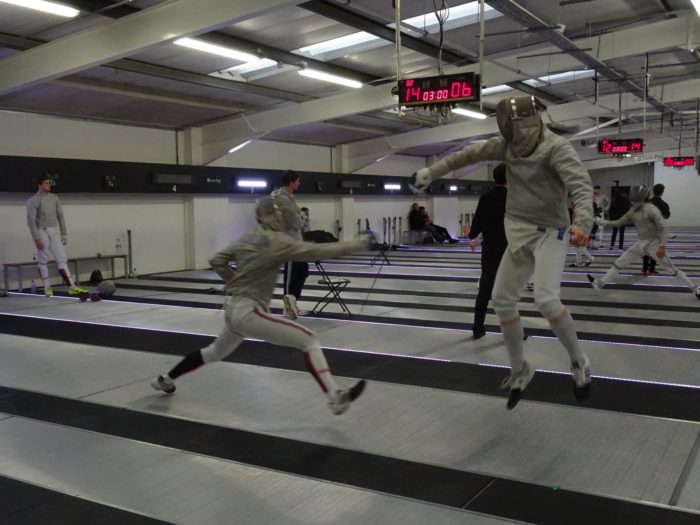 Varsity Warwick Fencing walkover The Boar