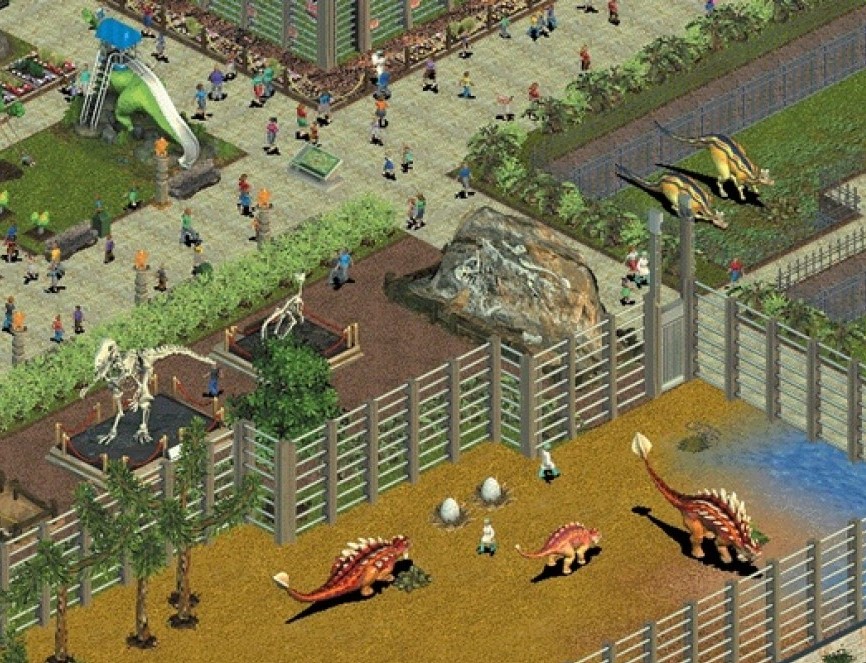 Zoo Tycoon meets fantasy dinosaurs is the best game pitch I've heard all  year - and the game looks swell too