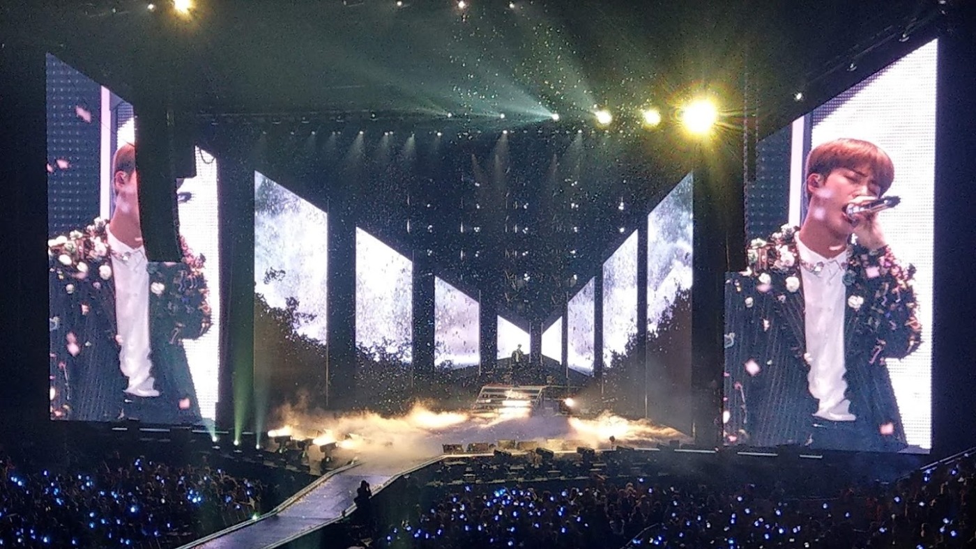 BTS in concert: an 1400 x 788