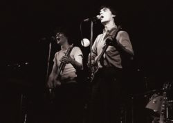 Talking Heads on stage