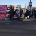 international students crossed the picket line in fear of jeopardising student visas