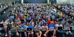 Students at multiple UK universities forced to watch lectures online or in overflow rooms due to overcrowding
