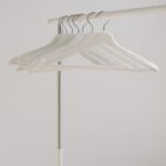 Clothes hangers on a rack / Image: Unsplash