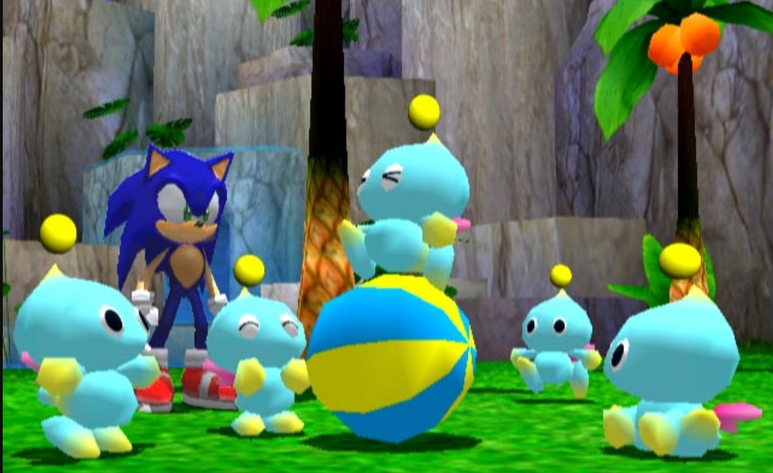 SEGA Sonic the Hedgehog Fly Chao Hero Dark Neutral Sonic Adventure