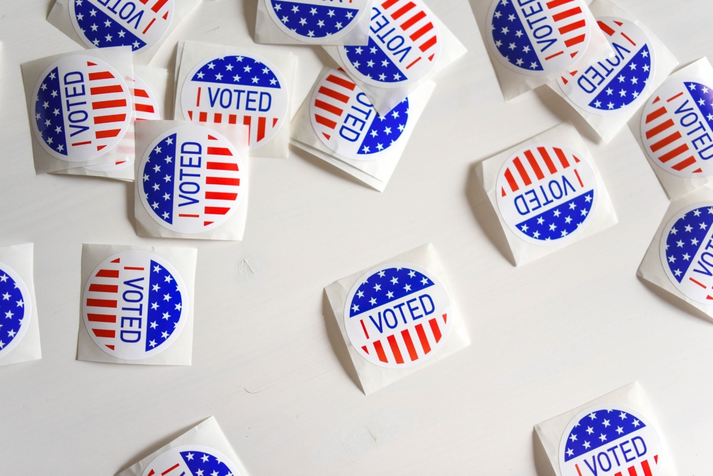 I voted US stickers / Image: Unsplash