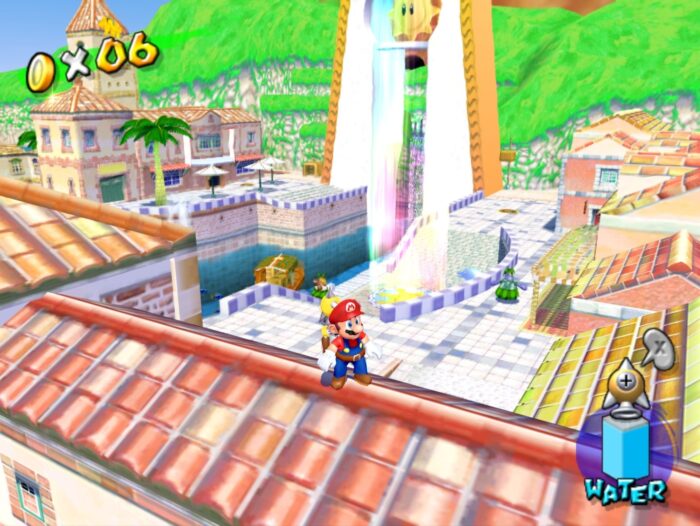 super mario sunshine 128