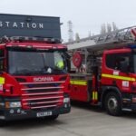 Huge fire breaks out at Warwickshire scrapyard
