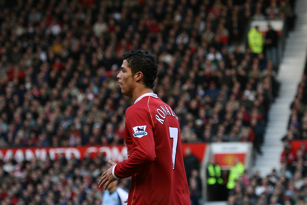 Manchester United's Cristiano Ronaldo in 2006