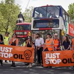 Just stop Oil protest at Whitehall, London