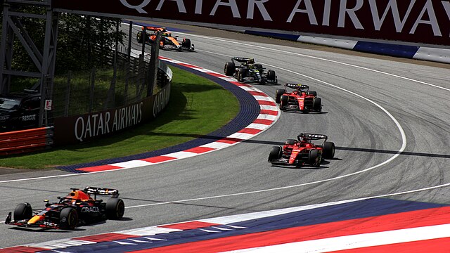 FIA F1 Austria 2023 Race Ferrari, Red Bull and Mercedes