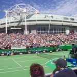 Margaret Court Arena at the Australian Open, 2005.