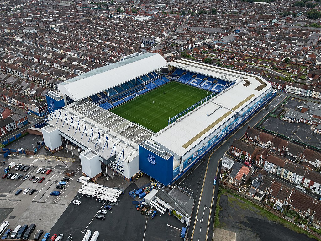 Goodison Park from Above