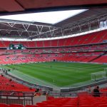 An Empty Wembley Stadium