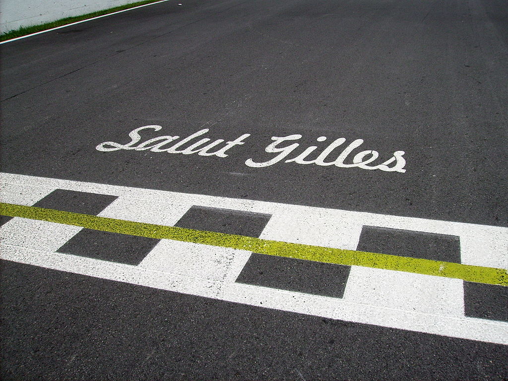 Start Line of Gilles Villeneuve circuit in Montreal