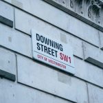 Downing street sign