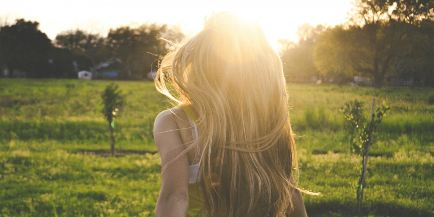 Hair in sun/ Image: Morgan Sessions/ Unsplash