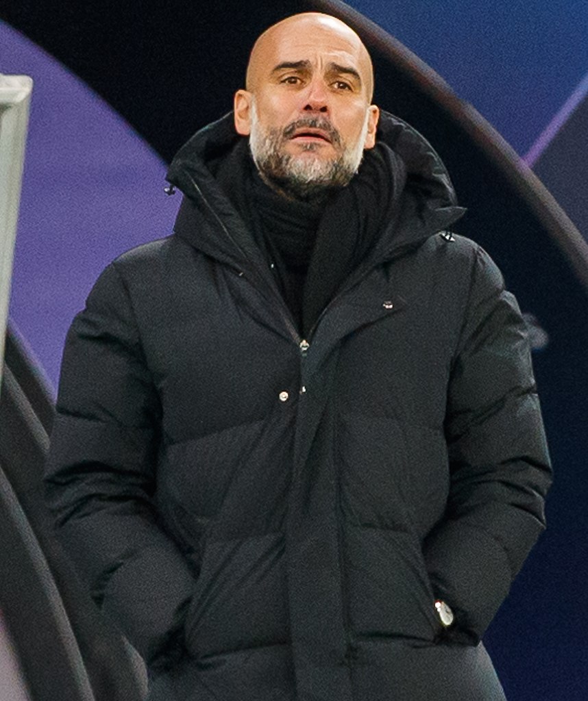 Pep Guardiola in 2021