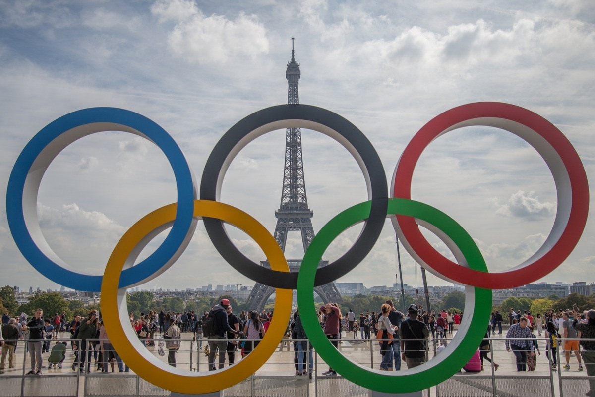 Olympic Rings in Paris