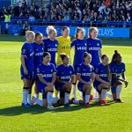 Chelsea Women's Team Pose in 2023