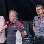 Guenther Steiner and Gene Haas