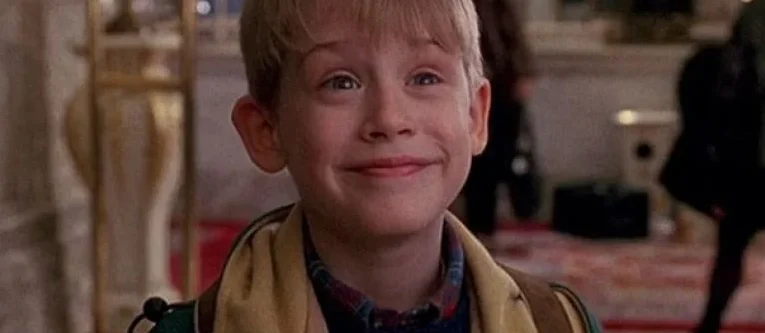 Kevin Mcallister smiling