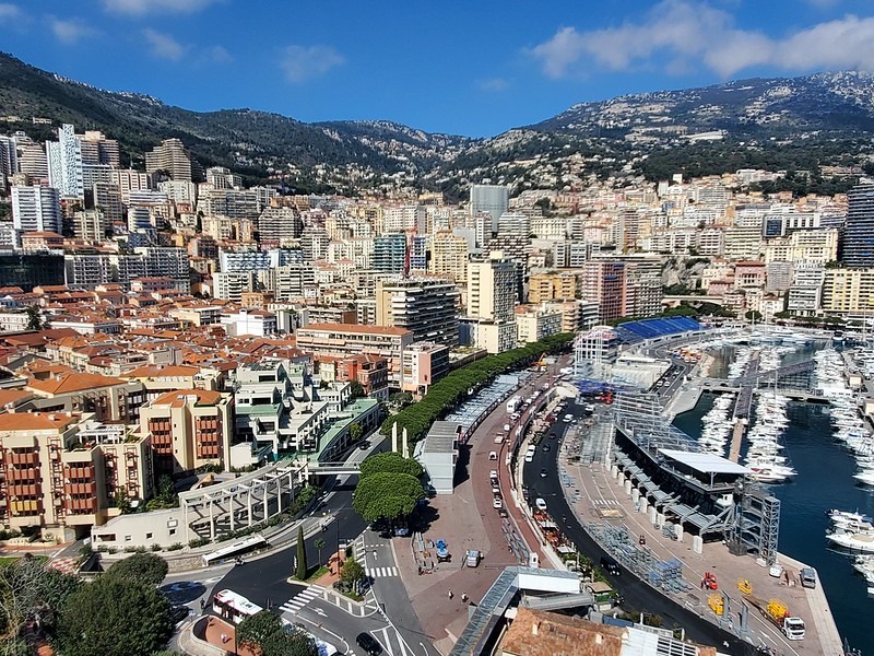 View of Monaco, France, in 2023