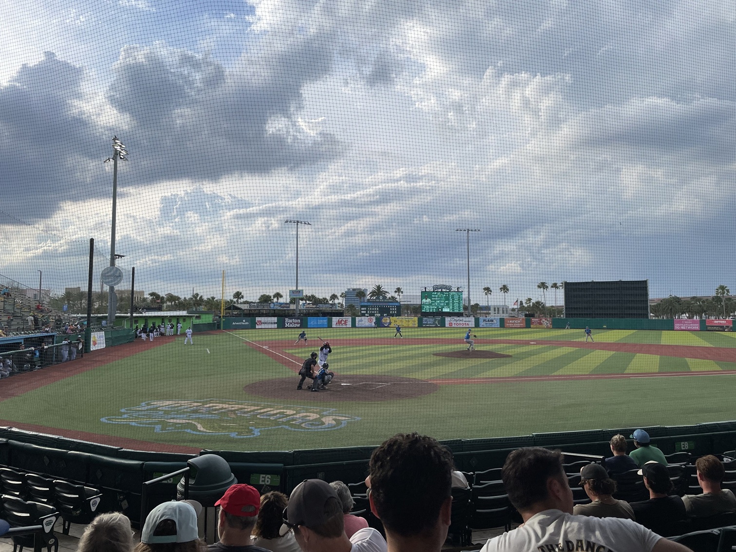A Minor League Baseball Stadium