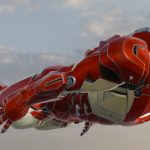 Iron Man flying