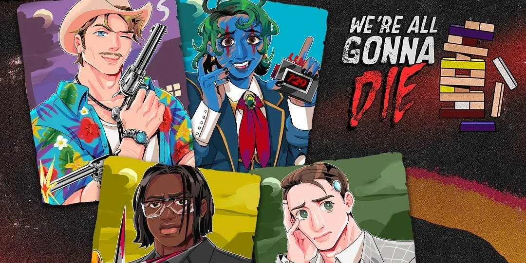 cover image of episode 1 of we're all gonna die!!!