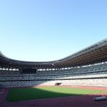 Photo of Tokyo National Stadium taken in 2022