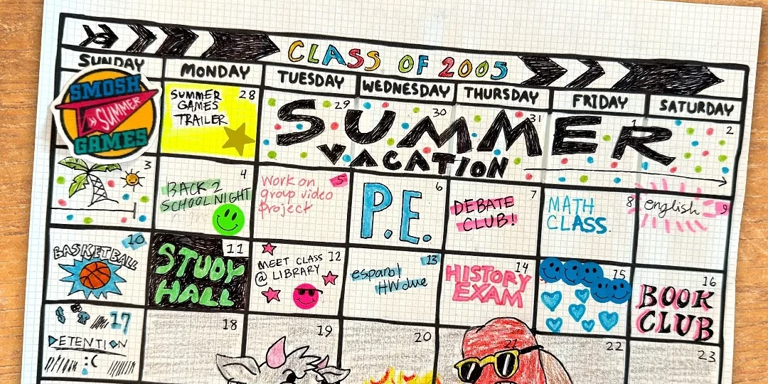 promo image of smosh summer games from smosh instagram
