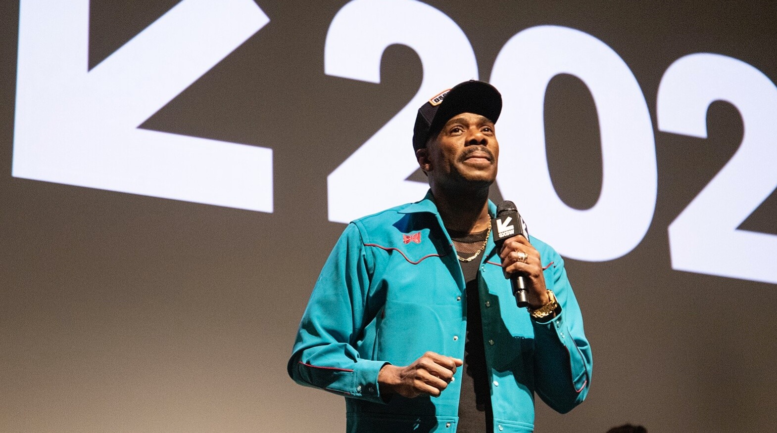 Colman Domingo at a SXSW 2024 Q&A for Sing Sing