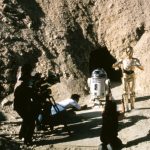 Star Wars being filmed